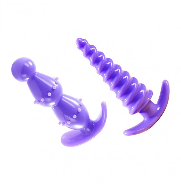 MizzZee - Ice Cream Cone Anal Butt Plug (Full Set 2 Pieces)